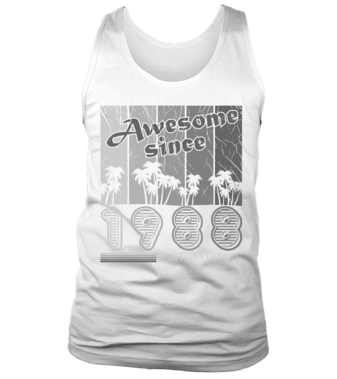 35th birthday man original march vintage 1988 Tank Top Unisex