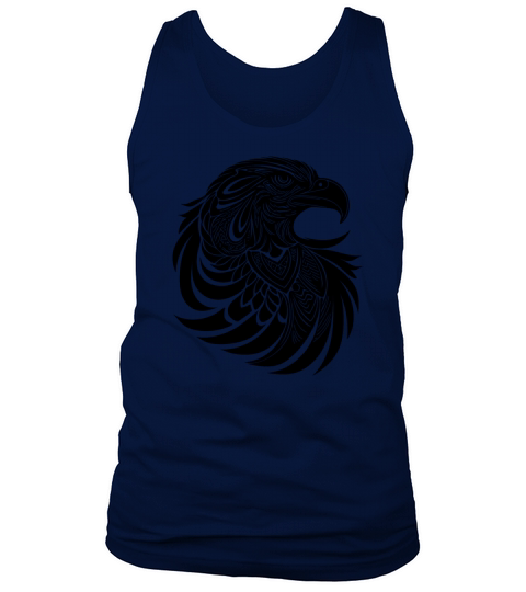 Adler Tribal Logo In Tattoo Style Tank Top Unisex