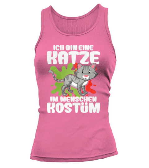 Cat German Quote Tank top Woman