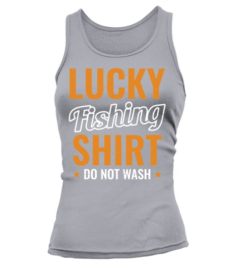 Lucky Fishing Shirt for Fish Hunter and Fisherman Tank top Woman