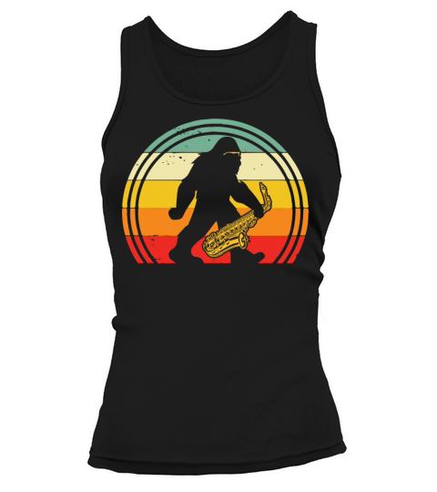 Strangeology Cryptozoology Cryptid Saxophone Gifts Tank top Woman
