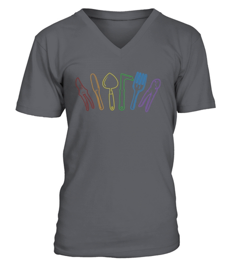 Gardening LGBT Rainbow Horticulture Ideas V-Neck T-shirt