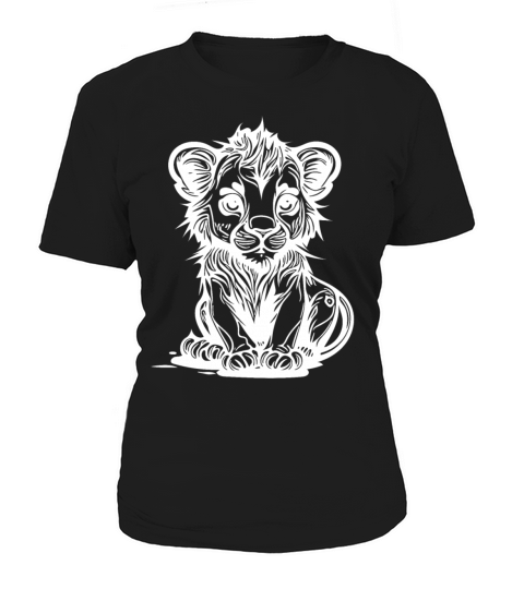 Cute Vintage Lion Baby Women's T-Shirt