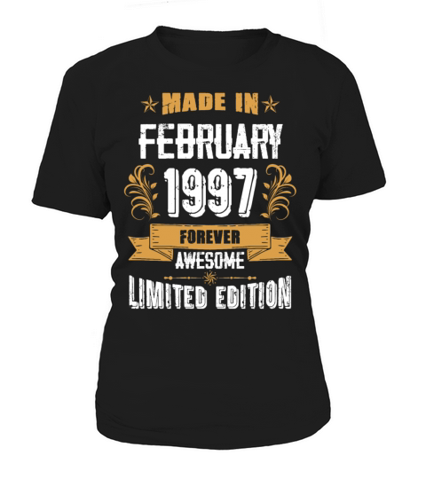 February 1997 Vintage Birthday Present Women's T-Shirt