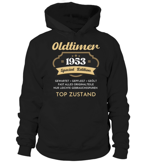 70th Birthday Vintage 1953 Hoodie Unisex
