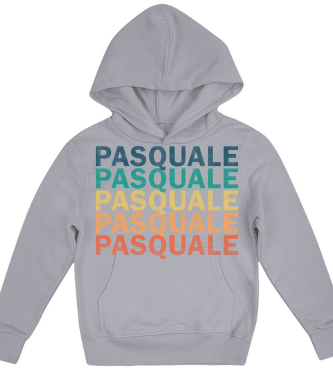 Pasquale Name T Shirt - Pasquale Vintage Retro Nam Kids Hoodie