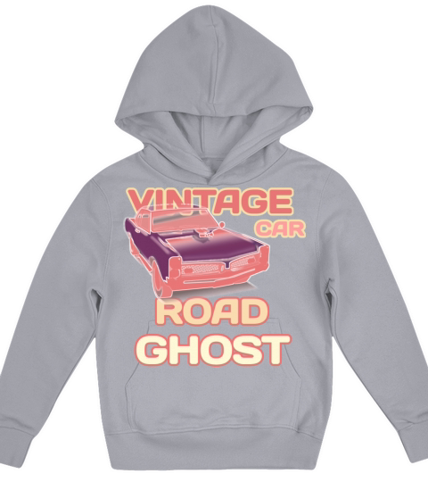 vintage road ghost gift Kids Hoodie