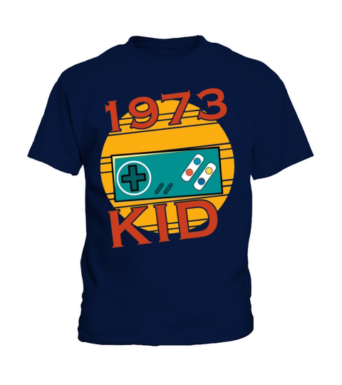 Hearty gamer 1973 birthday gaming gift Kids T-Shirt