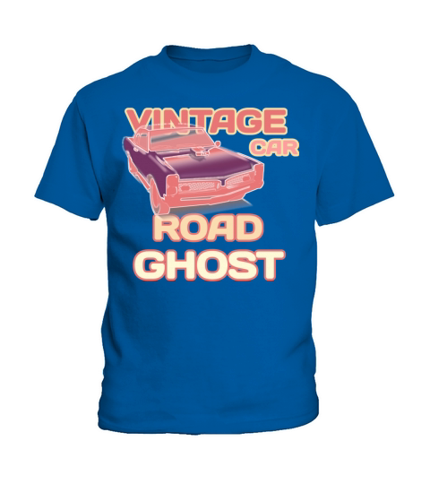 vintage road ghost gift Kids T-Shirt