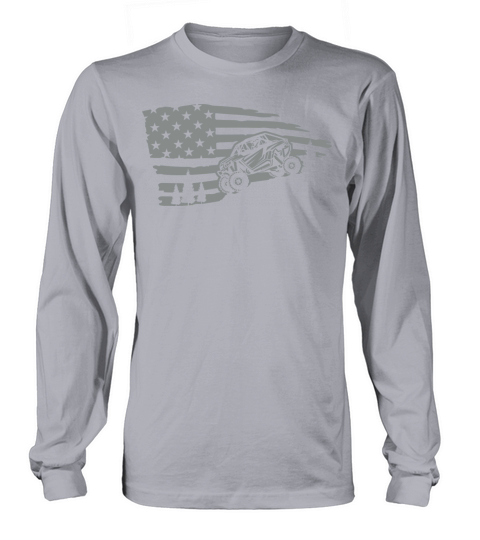 POLARIS RZR Vintage Rzr USA flag theme Long sleeved Unisex