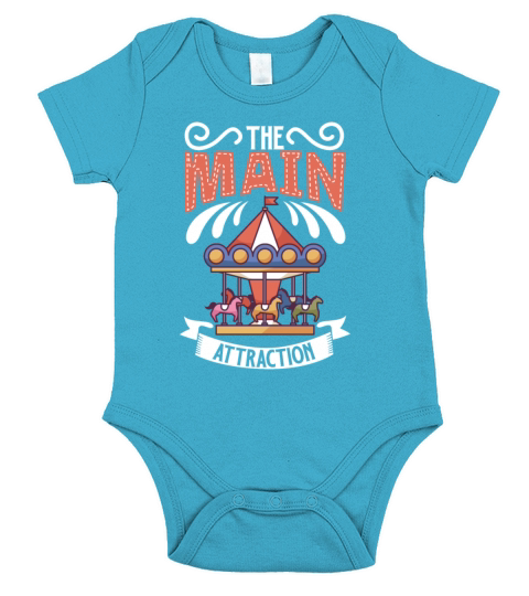 Circus Art Circus Artist Event Staff Circus Staff Short Sleeve Baby One-Piece
