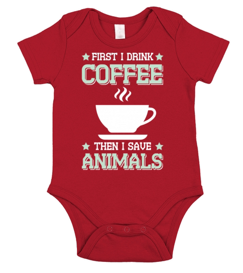 coffee animal welfare Short Sleeve Baby One-Piece