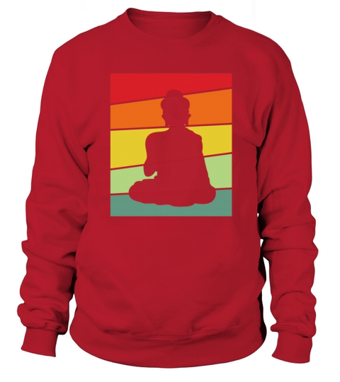 Buddha Yoga Vintage Hinduism Meditation Wisdom Sweatshirt Unisex