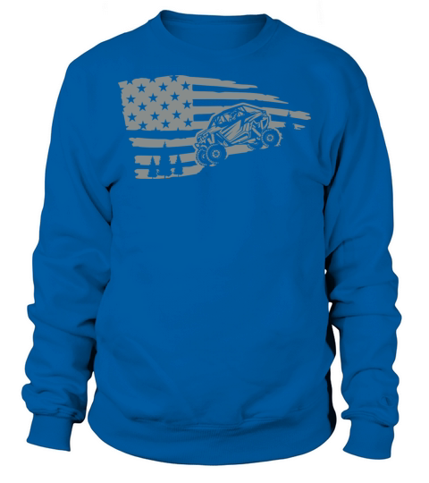 POLARIS RZR Vintage Rzr USA flag theme Sweatshirt Unisex