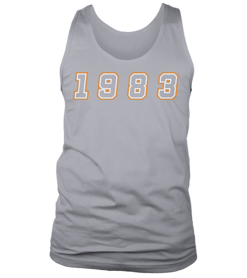 1983 Year Number Tank Top Unisex