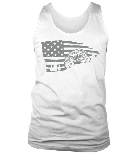 POLARIS RZR Vintage Rzr USA flag theme Tank Top Unisex