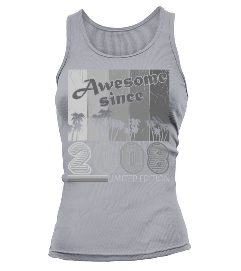 2008 vintage retro birthday gift 15 years Tank top Woman