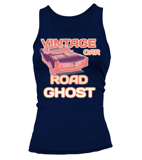 vintage road ghost gift Tank top Woman