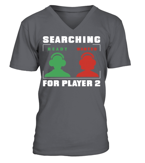 second player V-Neck T-shirt