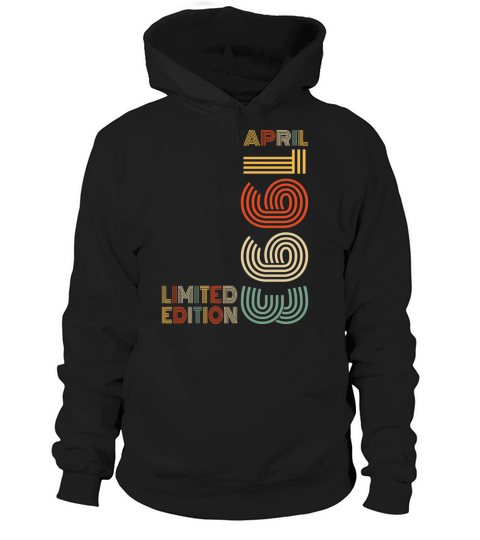April 1983 Fortieth Birthday Gifts 40th Hoodie Unisex