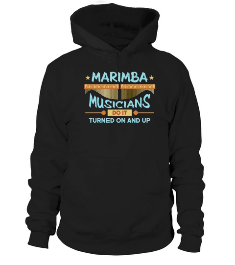 Marimba Musicians Do It Instrument Marimba Player Hoodie Unisex