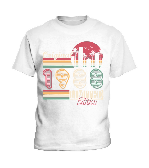 1988 Original Vintage Birthday Gift Kids T-Shirt