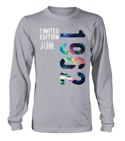 Limited Edition 1962 June Birthday Polar Lights Long sleeved Unisex
