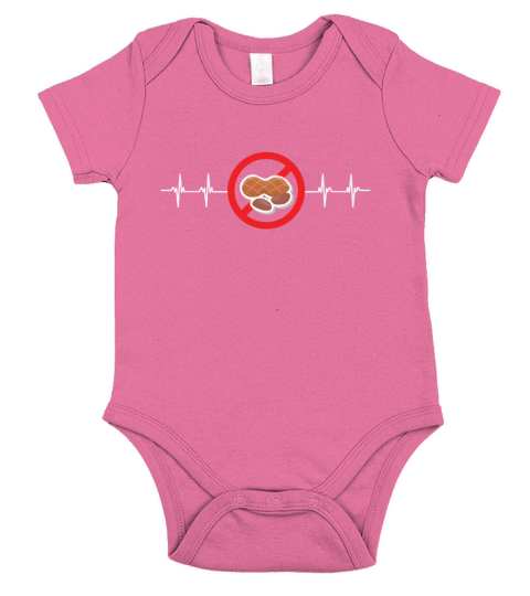 Peanut Allergy Awareness Peanut Allergic Short Sleeve Baby One-Piece