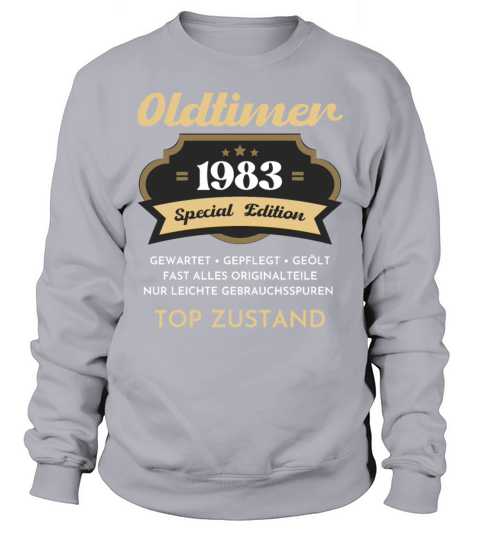 40th Birthday Vintage 1983 Sweatshirt Unisex