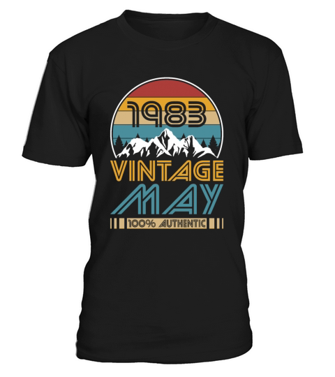 40th birthday may 1983 vintage 1983 T-Shirt Unisex