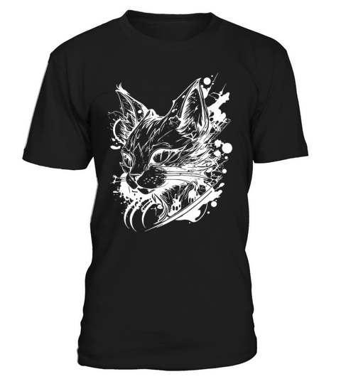 Space Cat In Vintage Tattoo Style T-Shirt Unisex