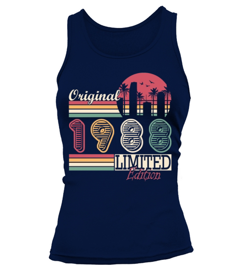 1988 Original Vintage Birthday Gift Tank top Woman