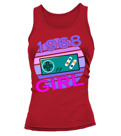 Birthday 1968 Gaming Gamer Girl Tank top Woman