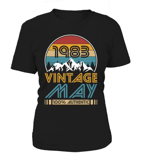 40th birthday may 1983 vintage 1983 Women's T-Shirt