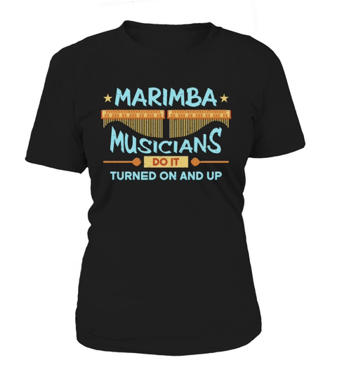 Marimba Musicians Do It Instrument Marimba Player Women's T-Shirt