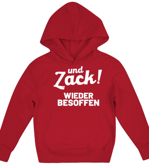 Drinking Quote german Kids Hoodie