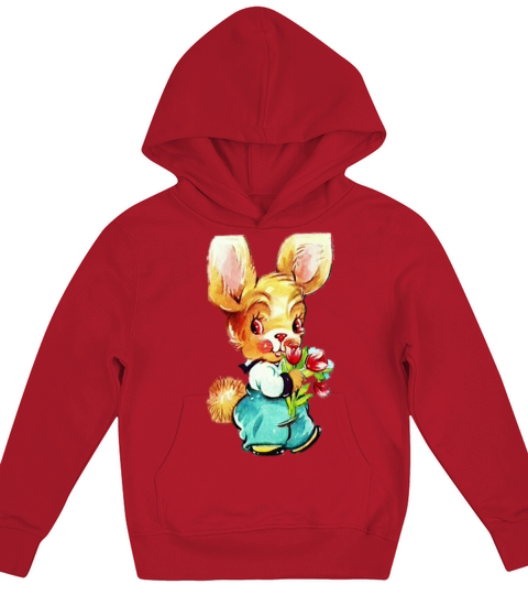 Vintage Easter Kids Hoodie