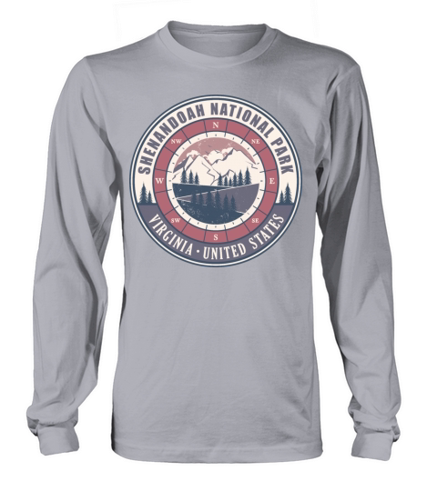 Shenandoah National Park Virginia US Hiking Long sleeved Unisex