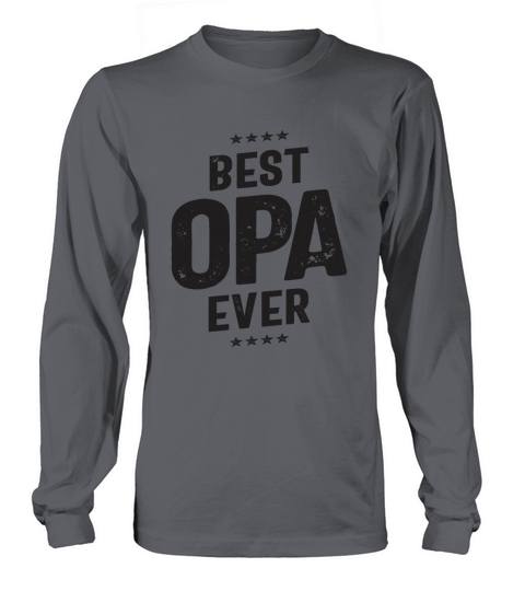 Show Your Love for Grandpa with Best Opa Ever Long sleeved Unisex