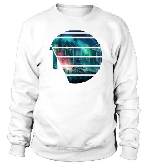 Limited Edition 1991 March Birthday Polar Lights Sweatshirt Unisex