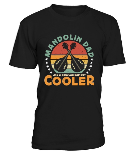 Mandolin Dad Like A Regular Dad Folk Music Lover T-Shirt Unisex