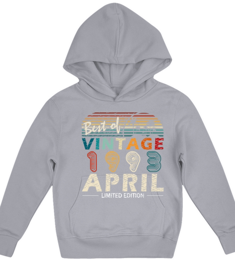 Anniversary 30 years - vintage - April 1993 Kids Hoodie