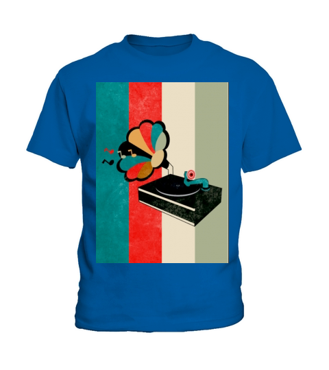 vintage music Kids T-Shirt