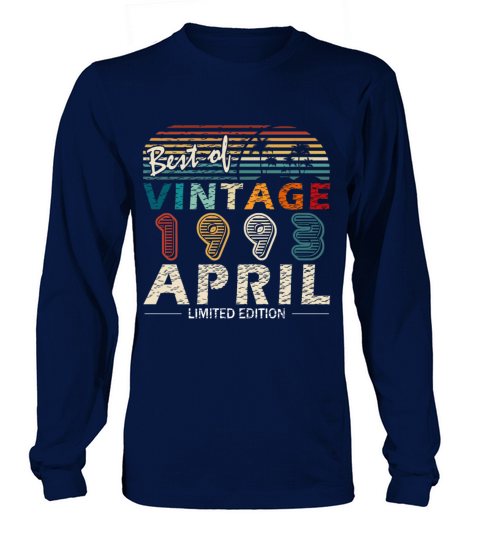 Anniversary 30 years - vintage - April 1993 Long sleeved Unisex