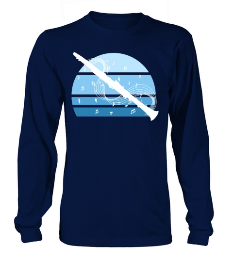 Clarinet Aesthetic Retro Clarinetist Vintage Long sleeved Unisex