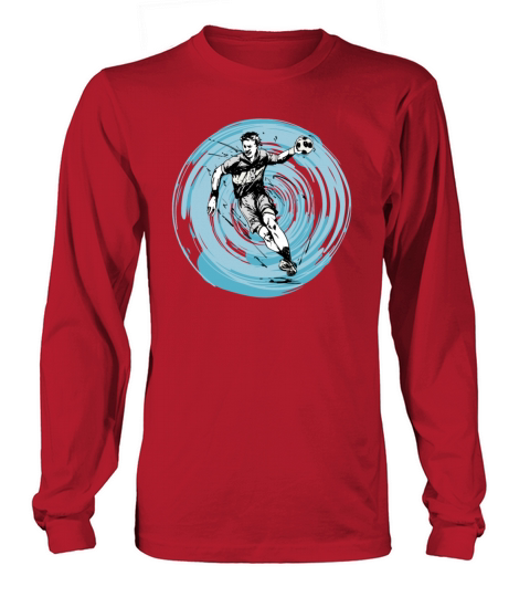 Handballplayer Handballers Handball-ball Vintage Long sleeved Unisex