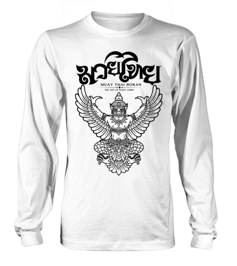 Muay Thai Tattoo Garuda Long sleeved Unisex