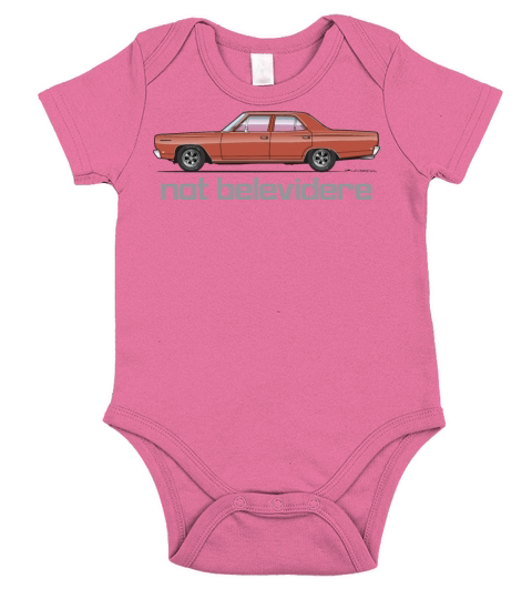 not belevidere Bronze Short Sleeve Baby One-Piece