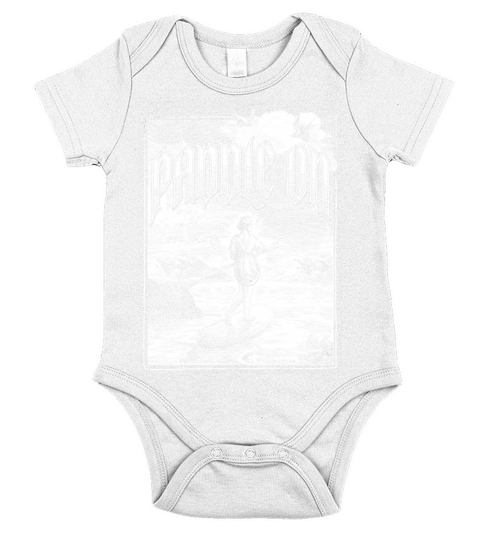 Paddle Board Paddling Drawing Short Sleeve Baby One-Piece
