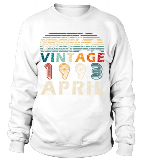 Anniversary 30 years - vintage - April 1993 Sweatshirt Unisex